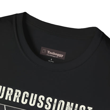 Purrcussionist Cat Drummer T-Shirt — Cats Rock My World