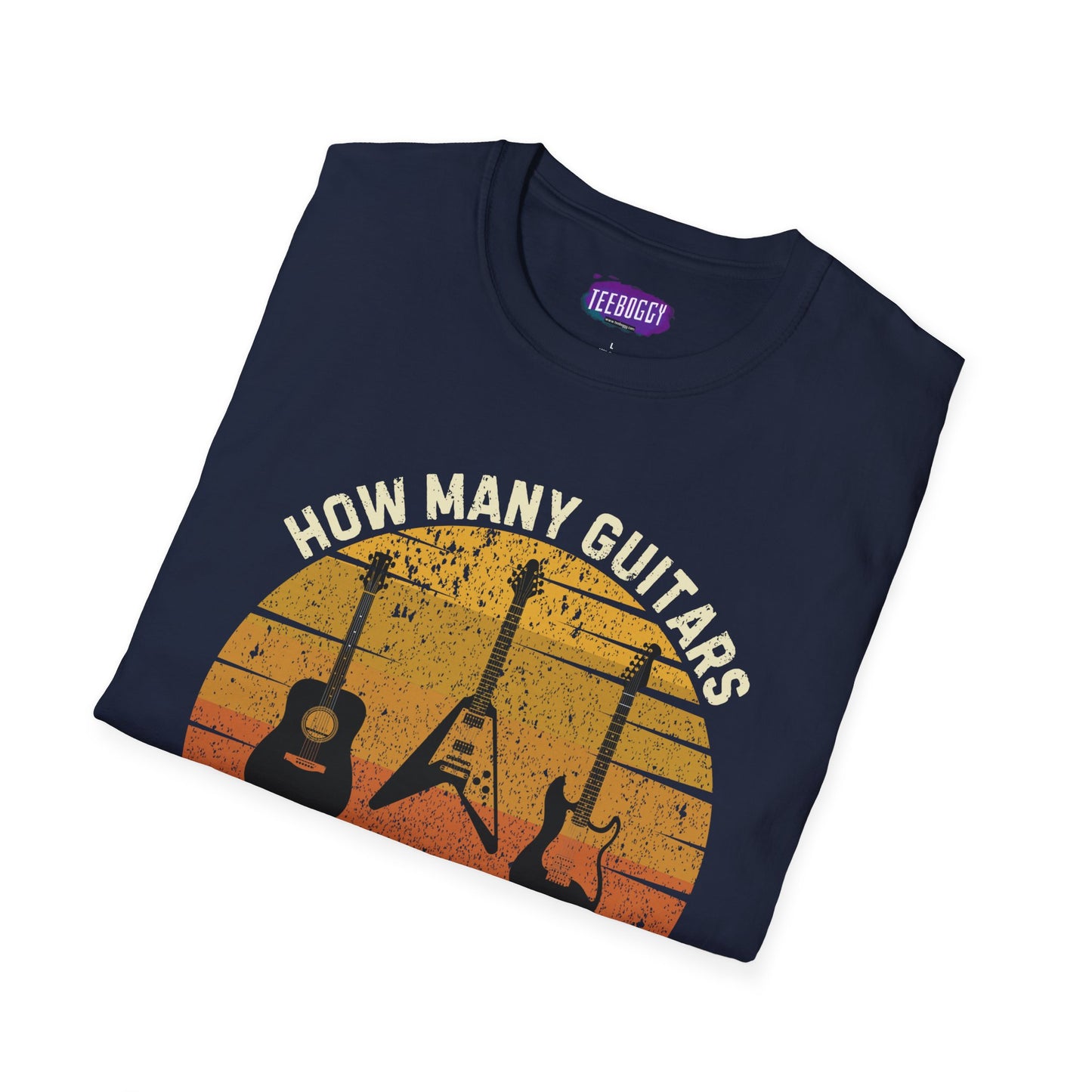 Guitarist Statement T-Shirt - Just One More Guitar