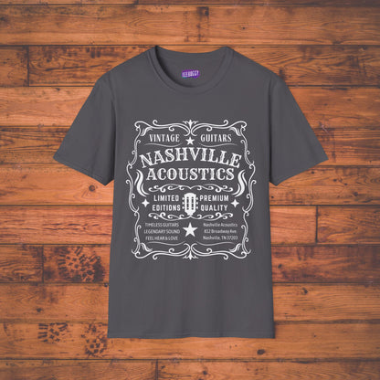 Nashville Acoustics - Guitar T-Shirt