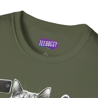 Cat Sasquatch Selfie T-Shirt