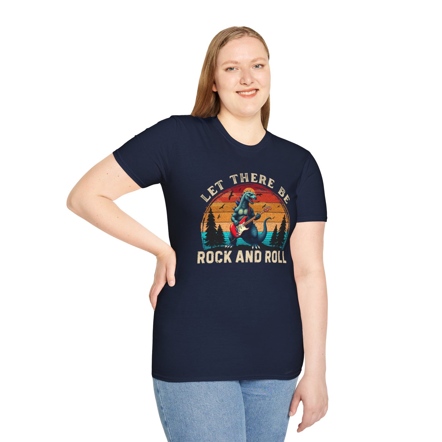 Godzilla Rock Guitar Unisex T-Shirt