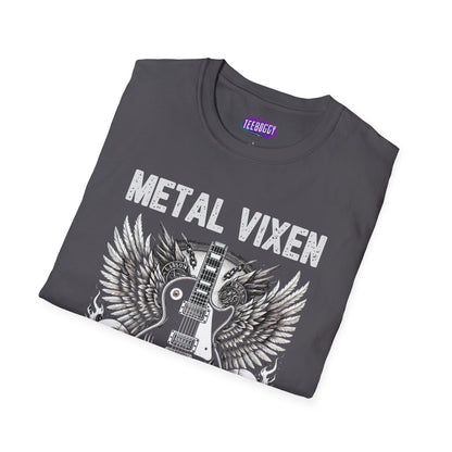 Music Lover Unisex T-Shirt for Female Rockers and Guitar Enthusiasts