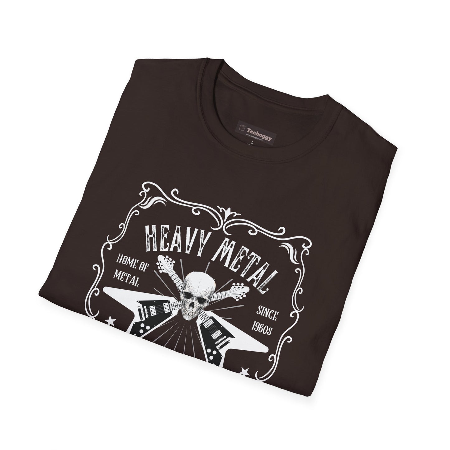 Black Country, Whisky Label Style Heavy Metal T-Shirt