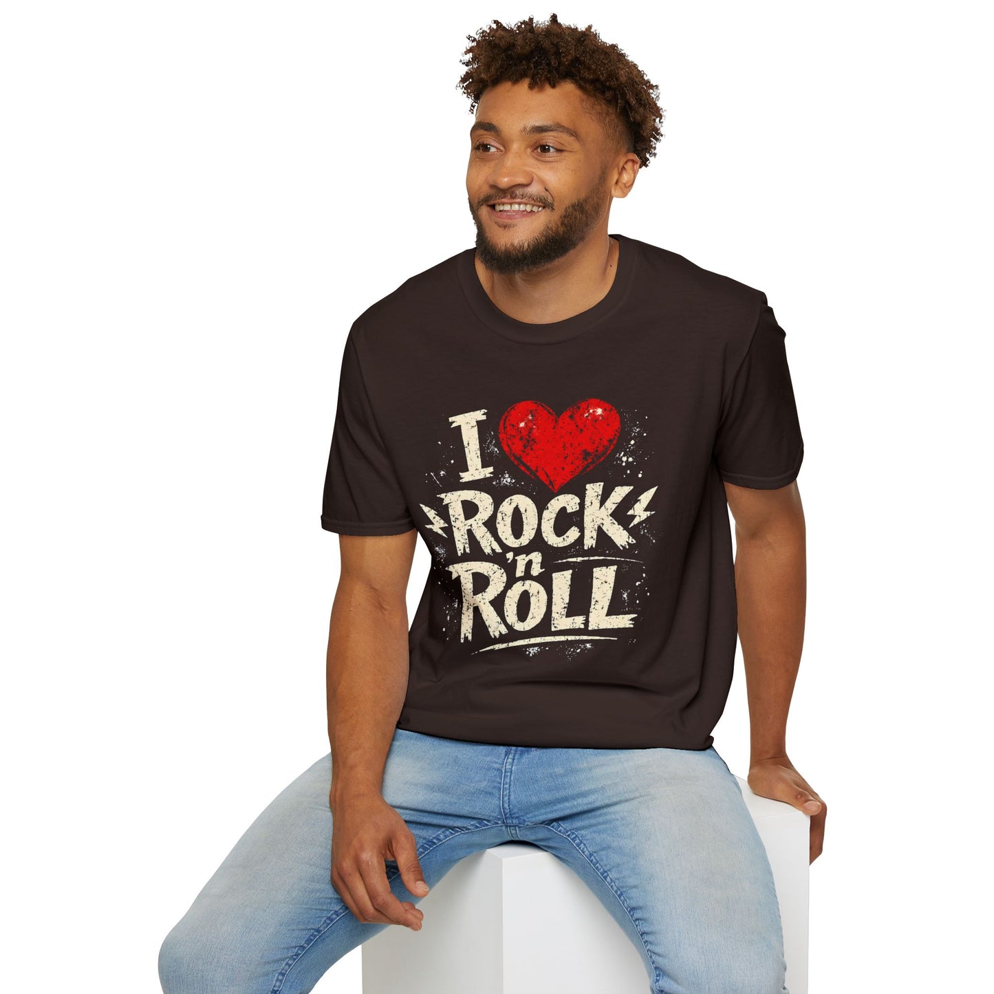I Love Rock n Roll T-Shirt — Design for Music Lovers