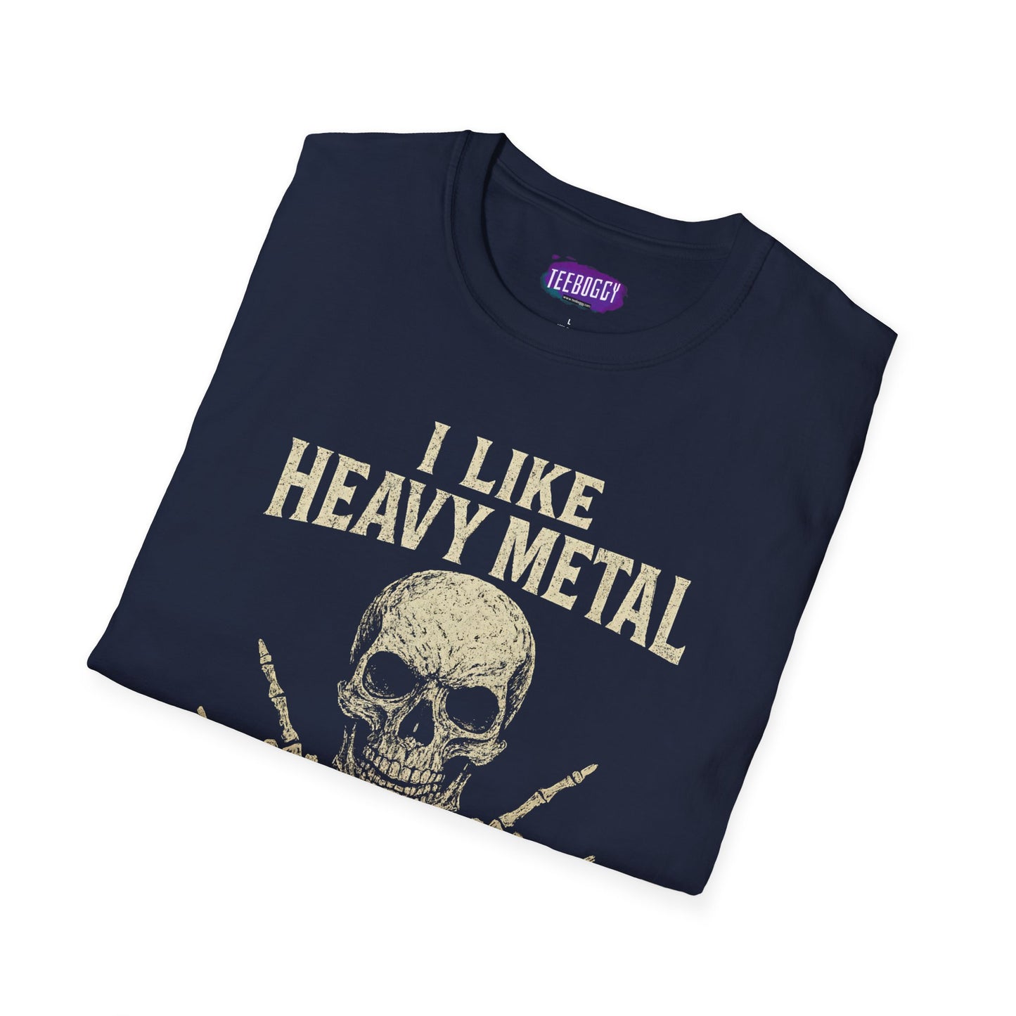 Heavy Metal Skull Unisex T-Shirt