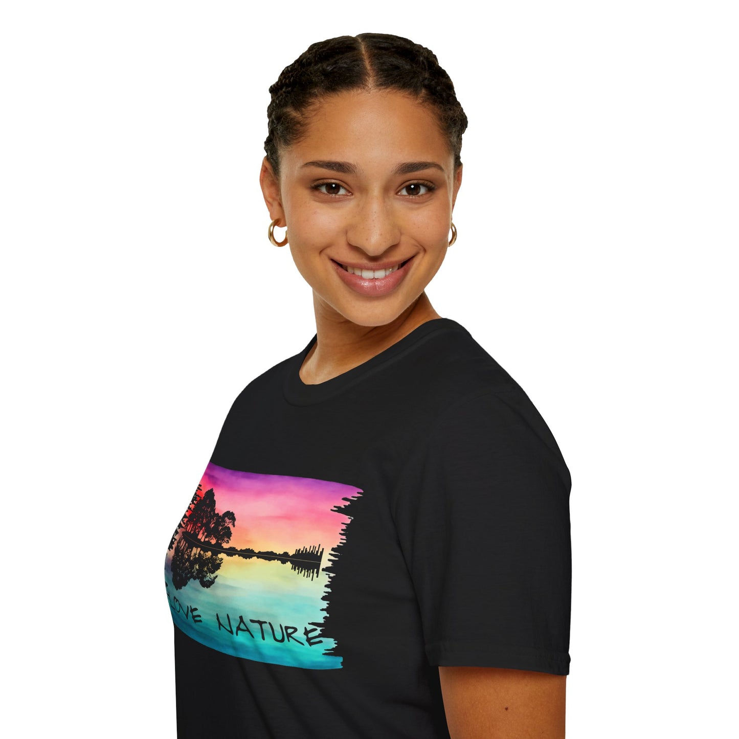 Love Nature Guitar T-Shirt