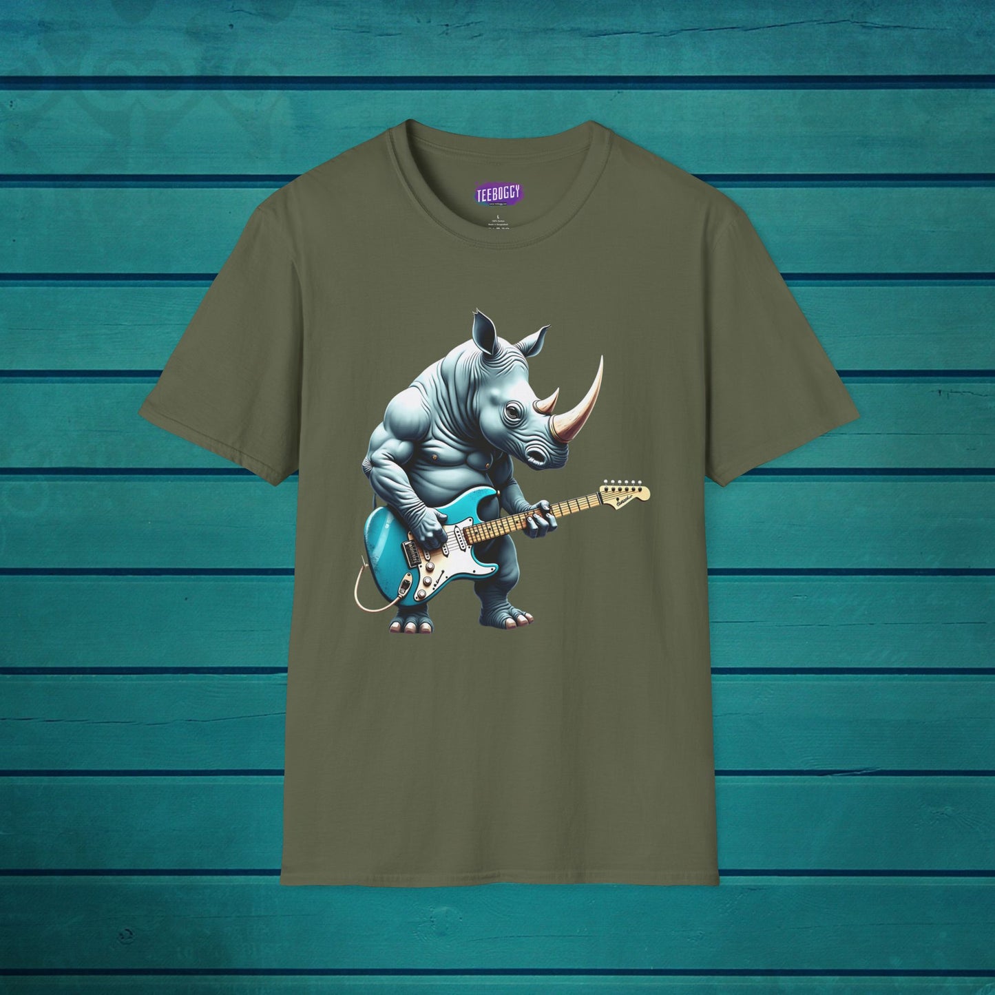 Rhino Guitar T-Shirt