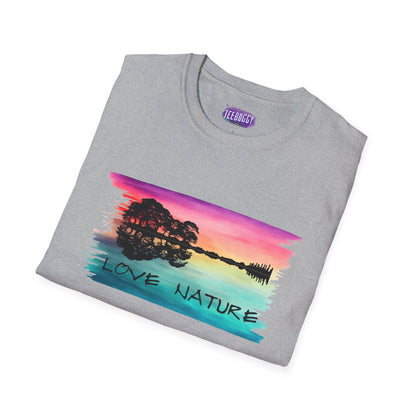 Love Nature Guitar T-Shirt