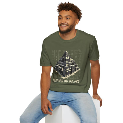 Pyramid of Power - Guitar Amp Pyramid T-Shirt