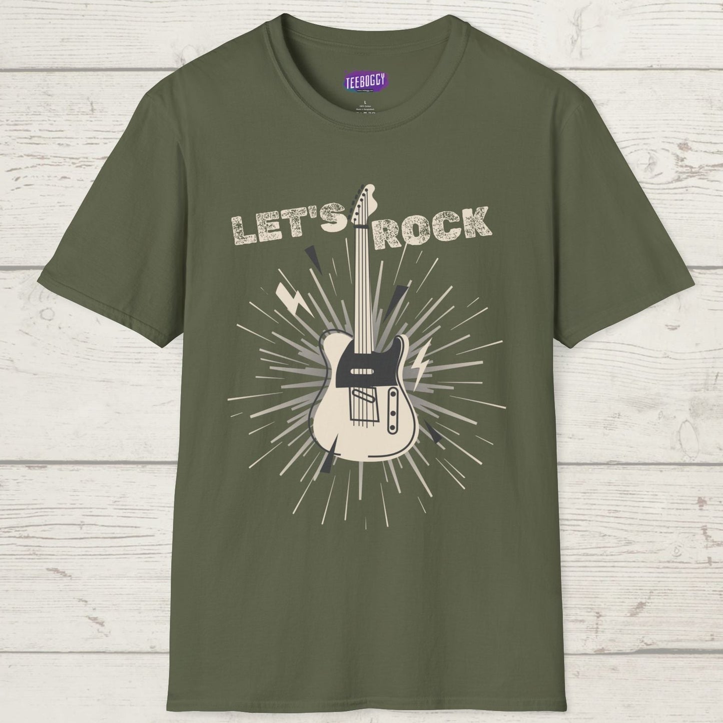 Guitarist T-Shirt Lets Rock Music Lover