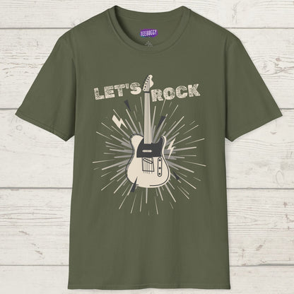 Guitarist T-Shirt Lets Rock Music Lover