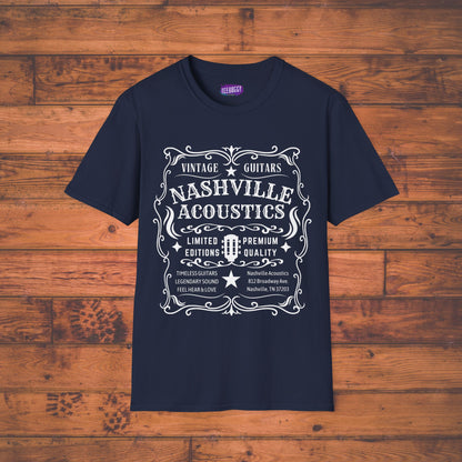 Nashville Acoustics - Guitar T-Shirt