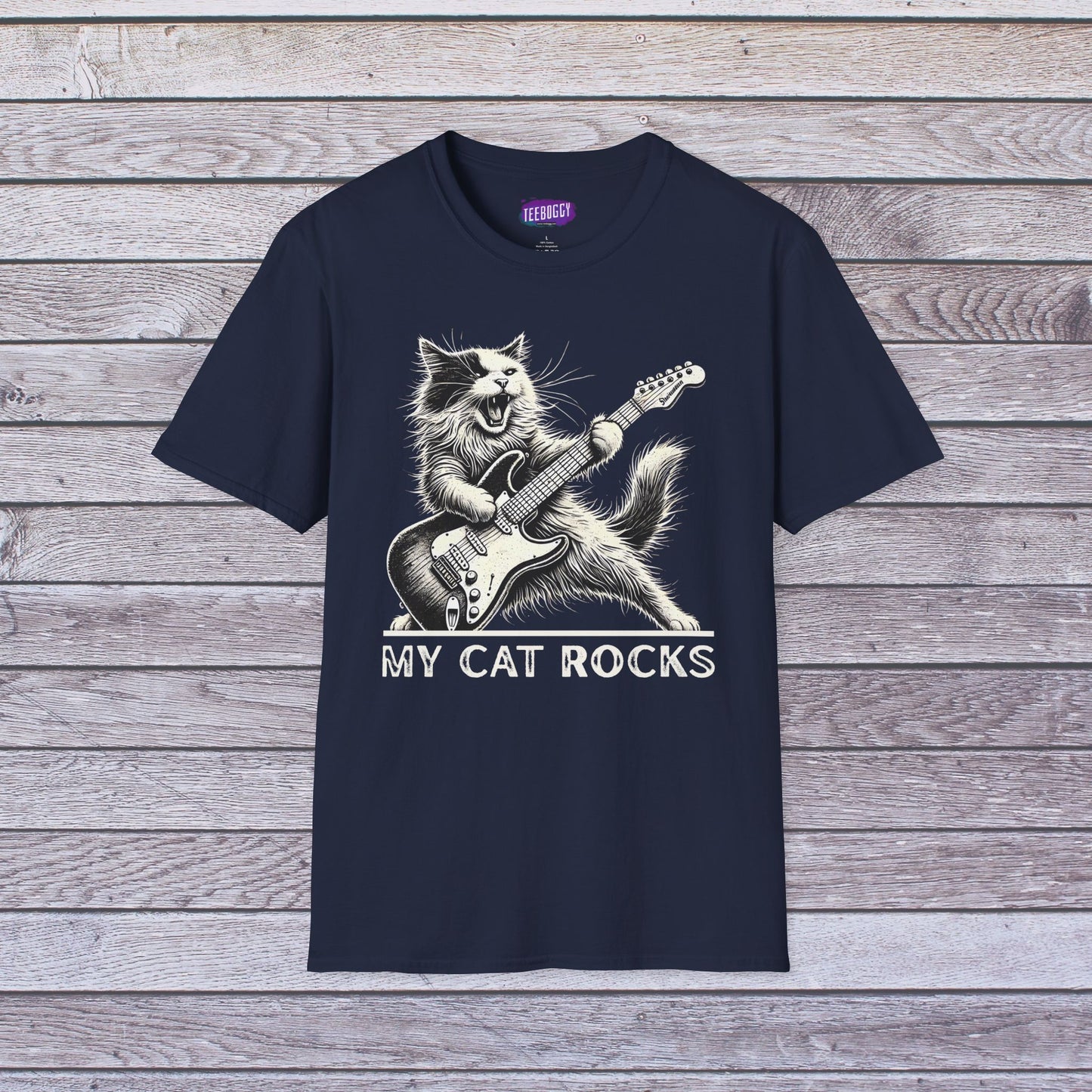 Cat Rock Unisex T-Shirt - My Cat Rocks