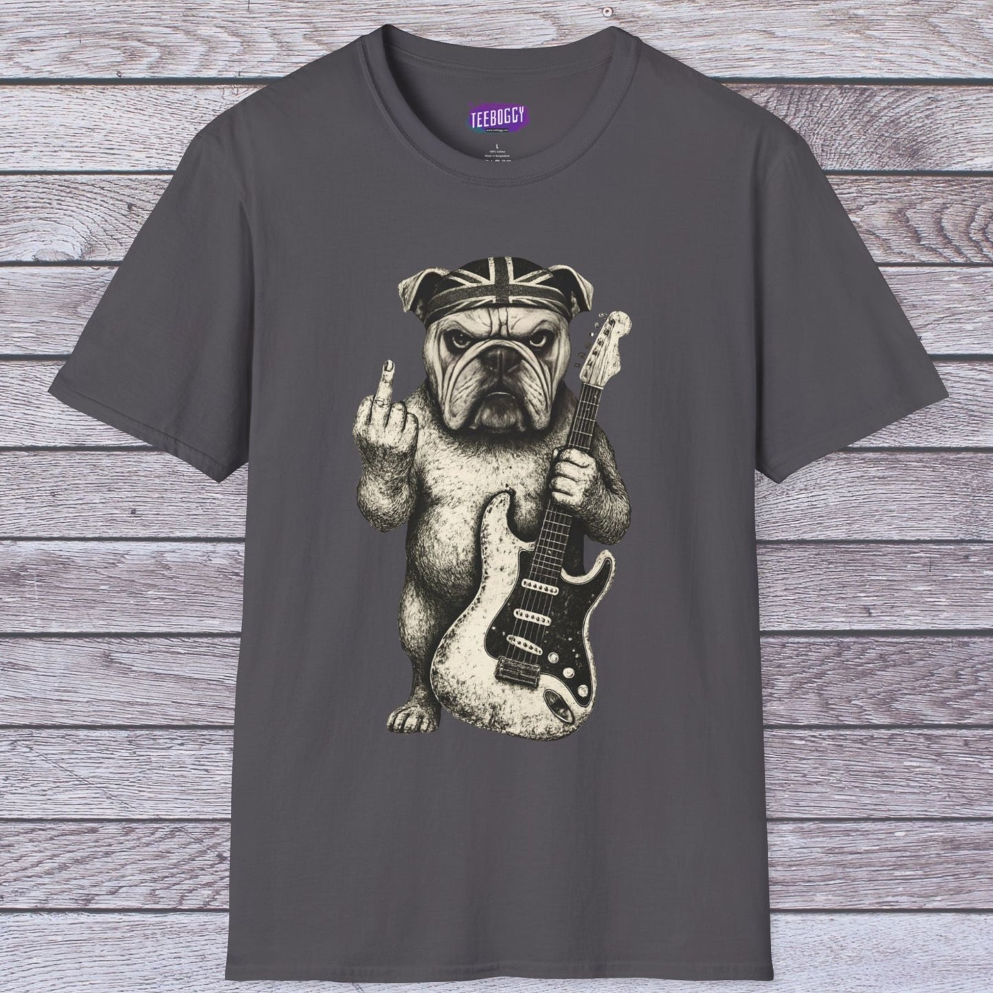 Bulldog Guitar T-Shirt
