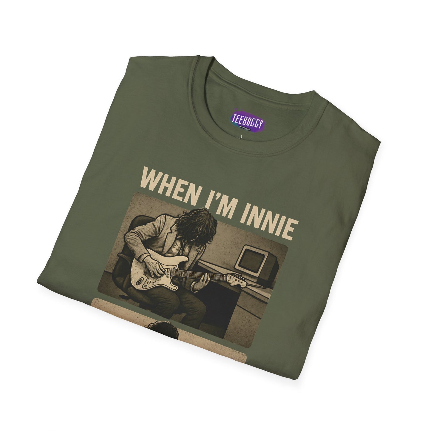 Severance Guitarist, Innie & Outie T-Shirt