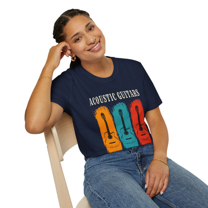 Fun Acoustic Guitars T-Shirt - Not Just For Oldies