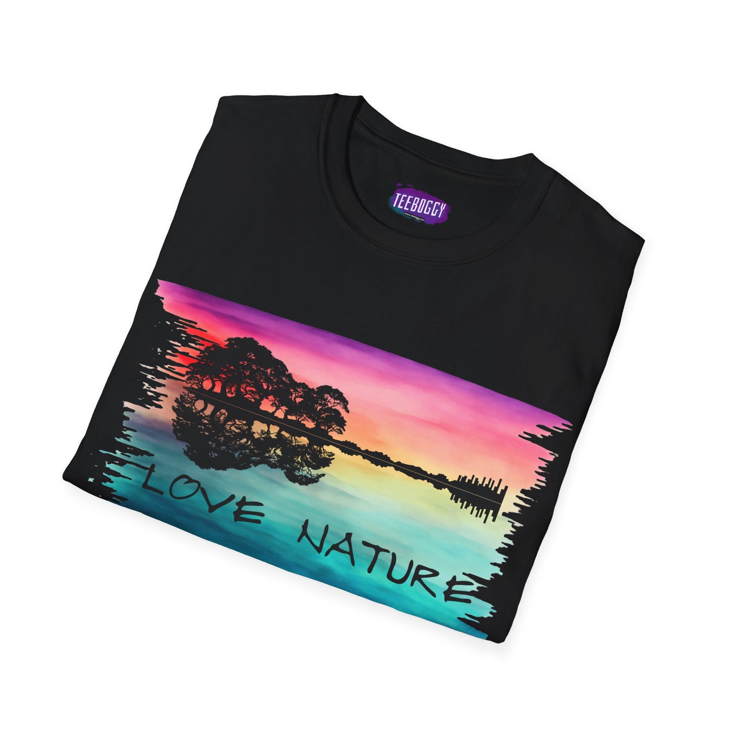 Love Nature Guitar T-Shirt
