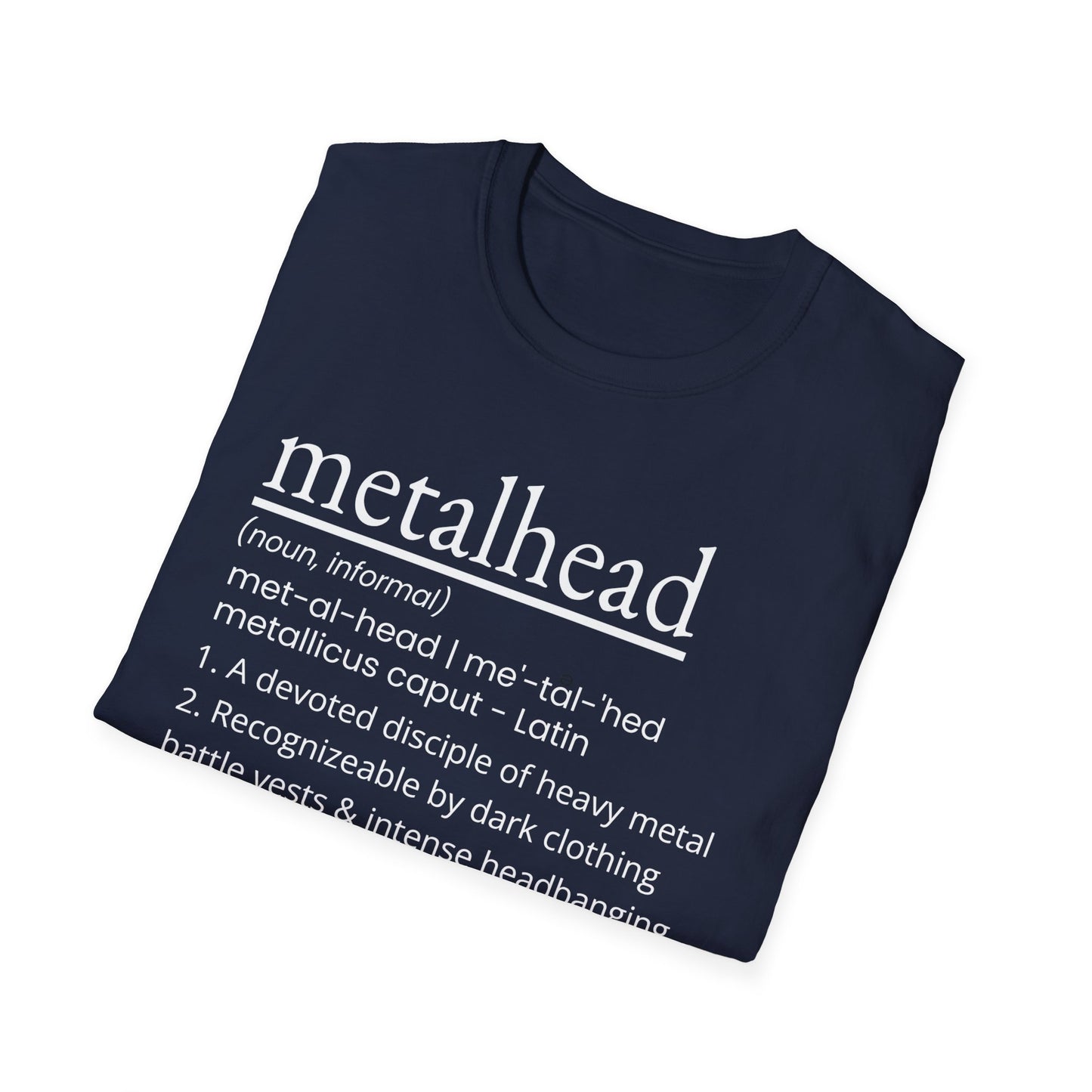 Metalhead Dictionary Definition T Shirt