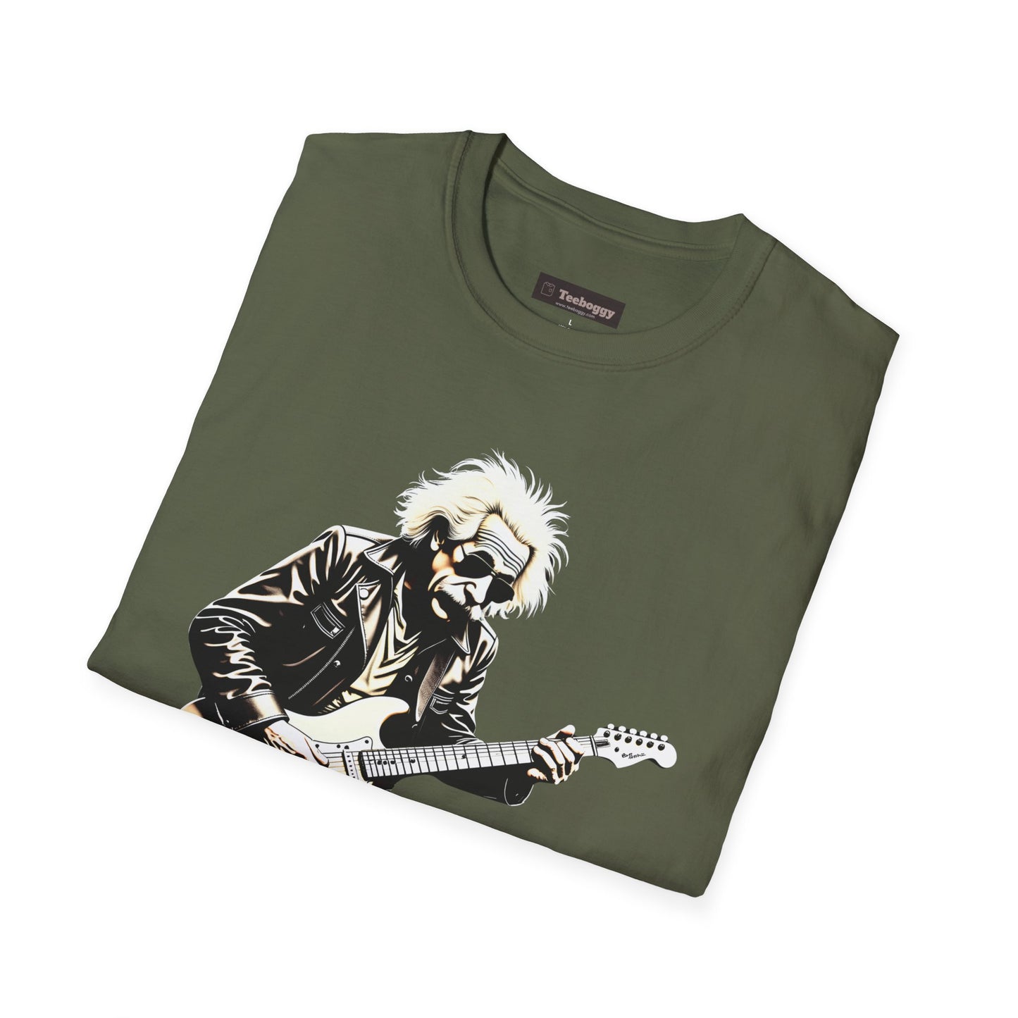 Einstein Rocker T-Shirt — Rock Guitar Genius Graphic Tee