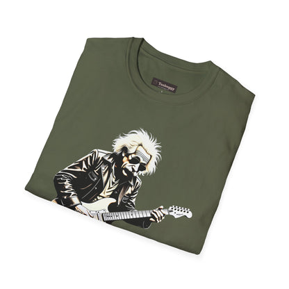 Einstein Rocker T-Shirt — Rock Guitar Genius Graphic Tee