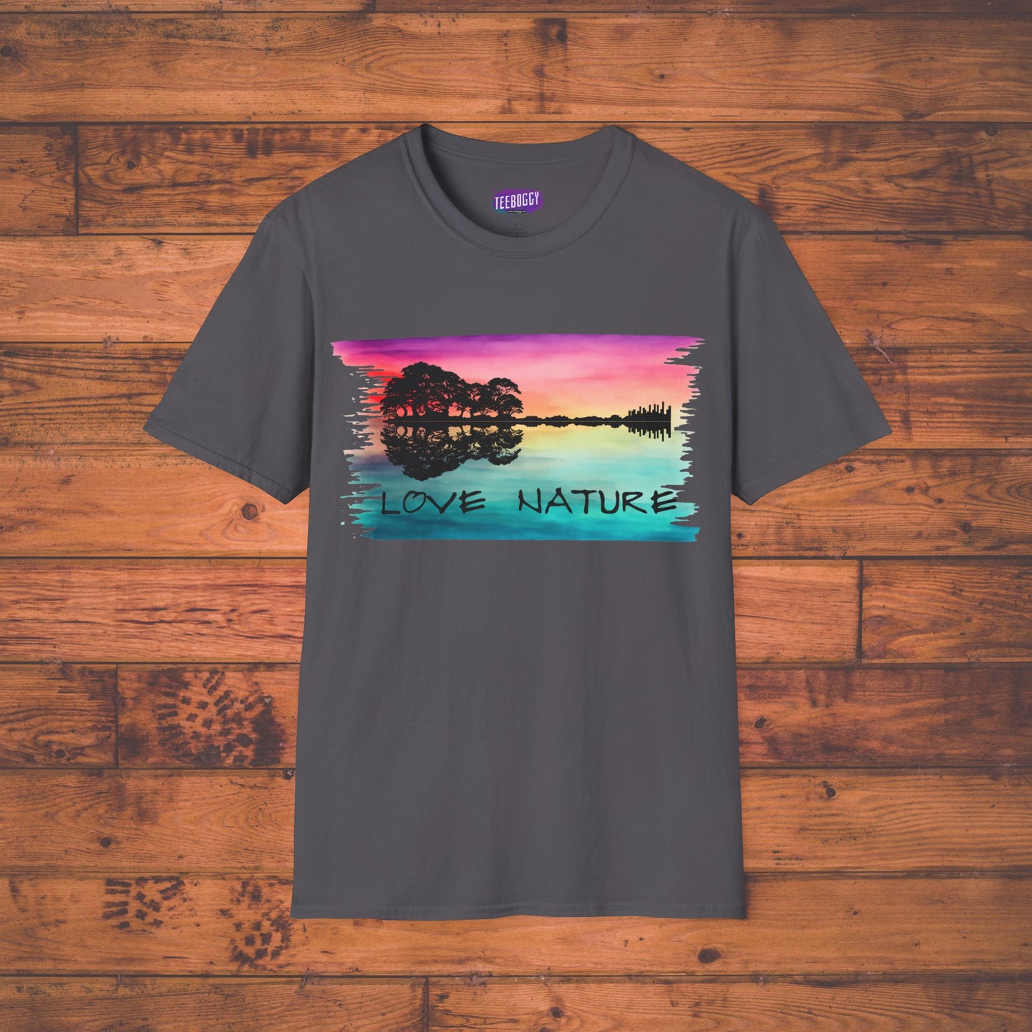 Love Nature Guitar T-Shirt