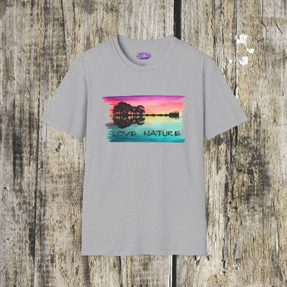 Love Nature Guitar T-Shirt