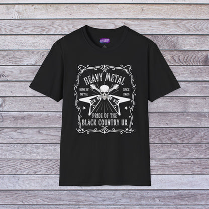 Rock Flying V Guitars Skull T-Shirt