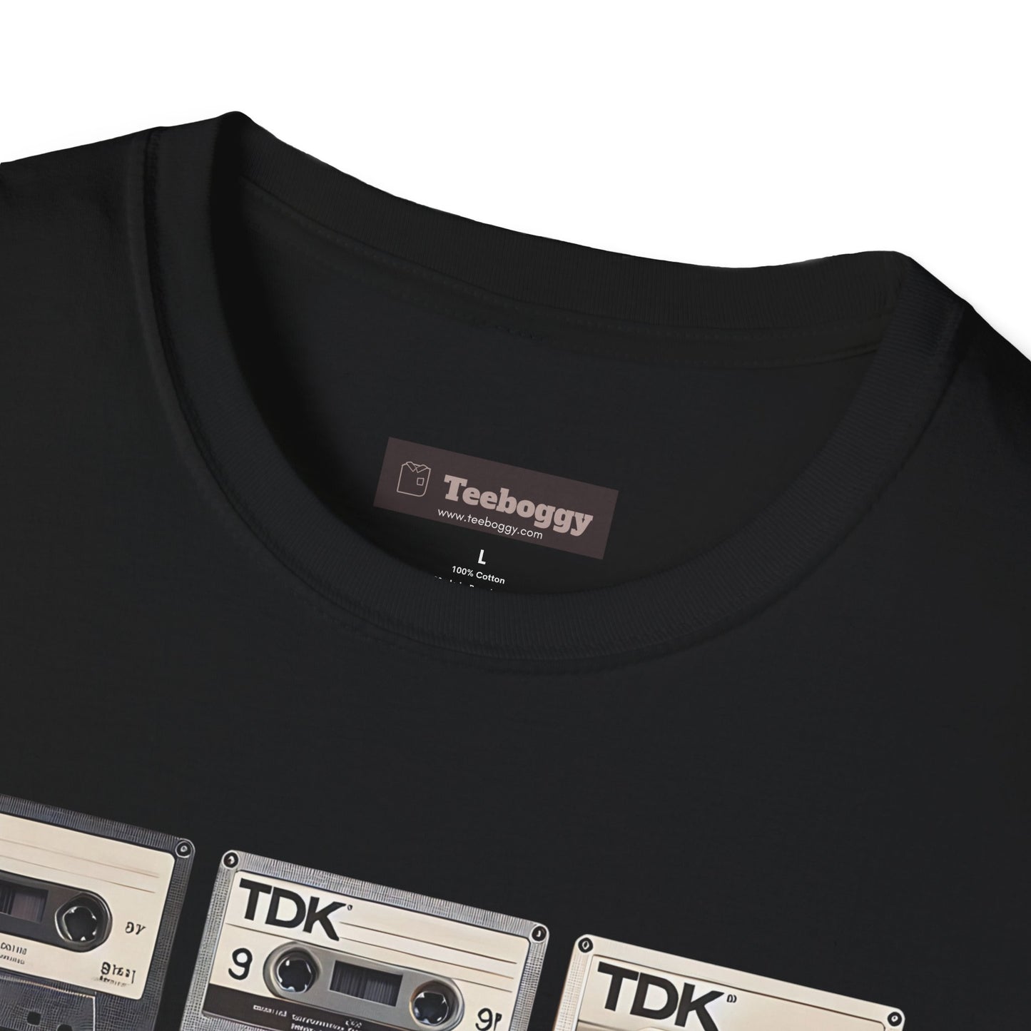 Cassette Tape Nostalgia T-Shirt — Vintage Audio Mix Design