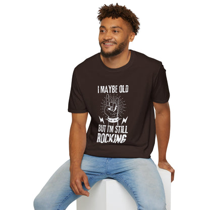 I Maybe Old But I'm Still Rocking, T-Shirt