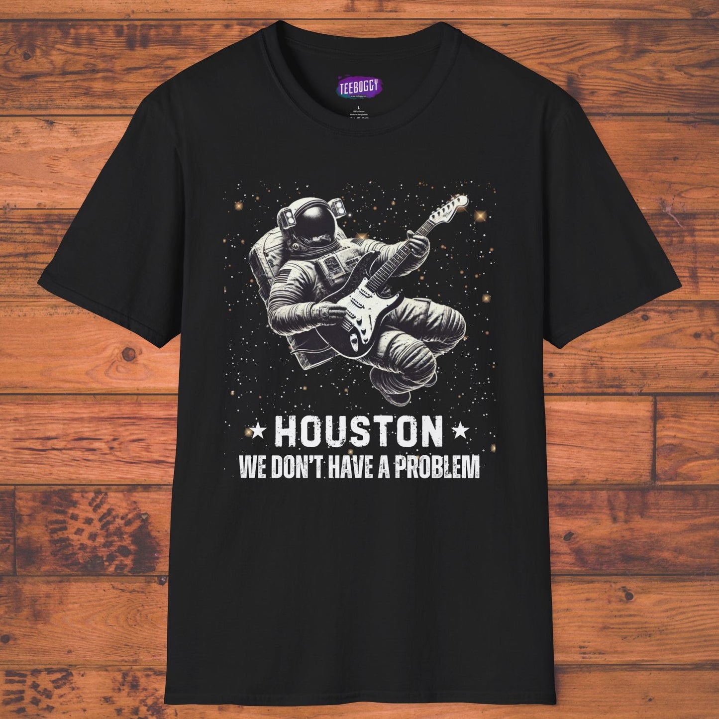 Spaceman T-Shirt - Houston, We Don't Have a Problem