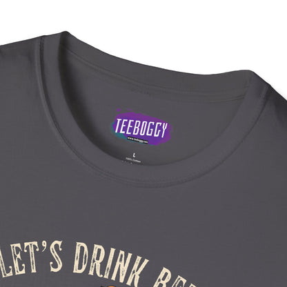Graphic T-Shirt Let's Drink Some Beer and Play Some Rock & Roll