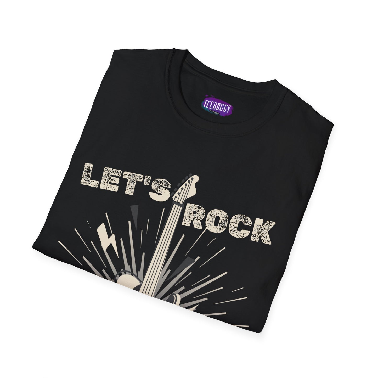 Guitarist T-Shirt - Lets Rock, Music Lover