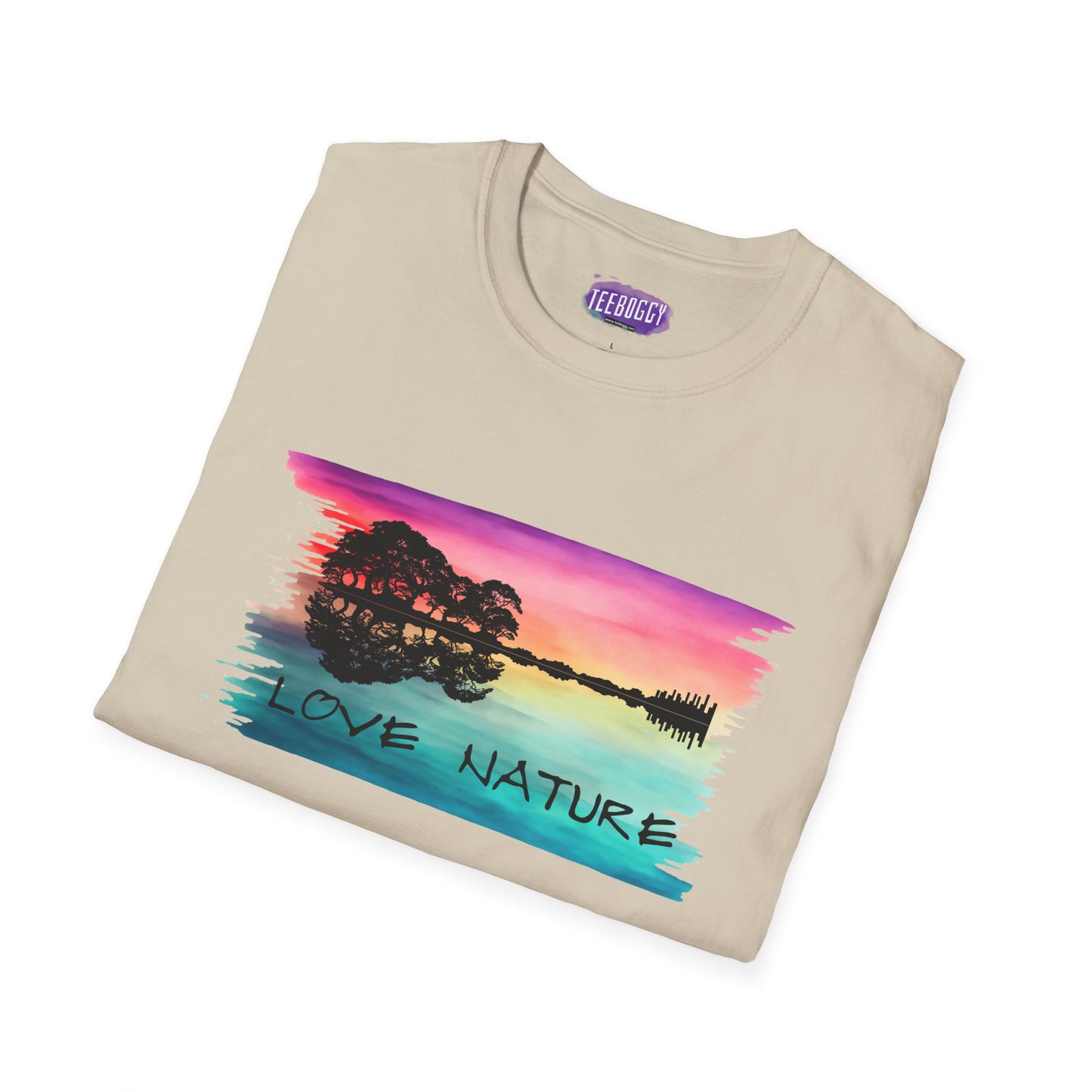 Love Nature Guitar T-Shirt