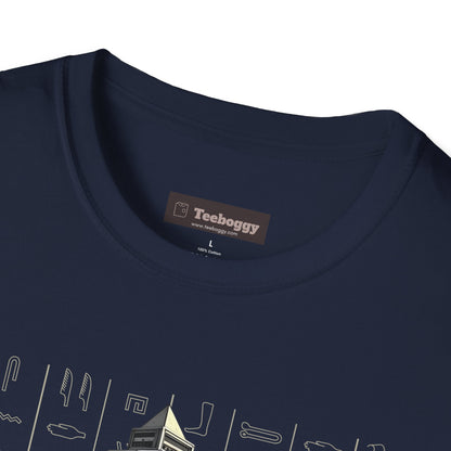 Pyramid of Power - Guitar Amp Pyramid T-Shirt