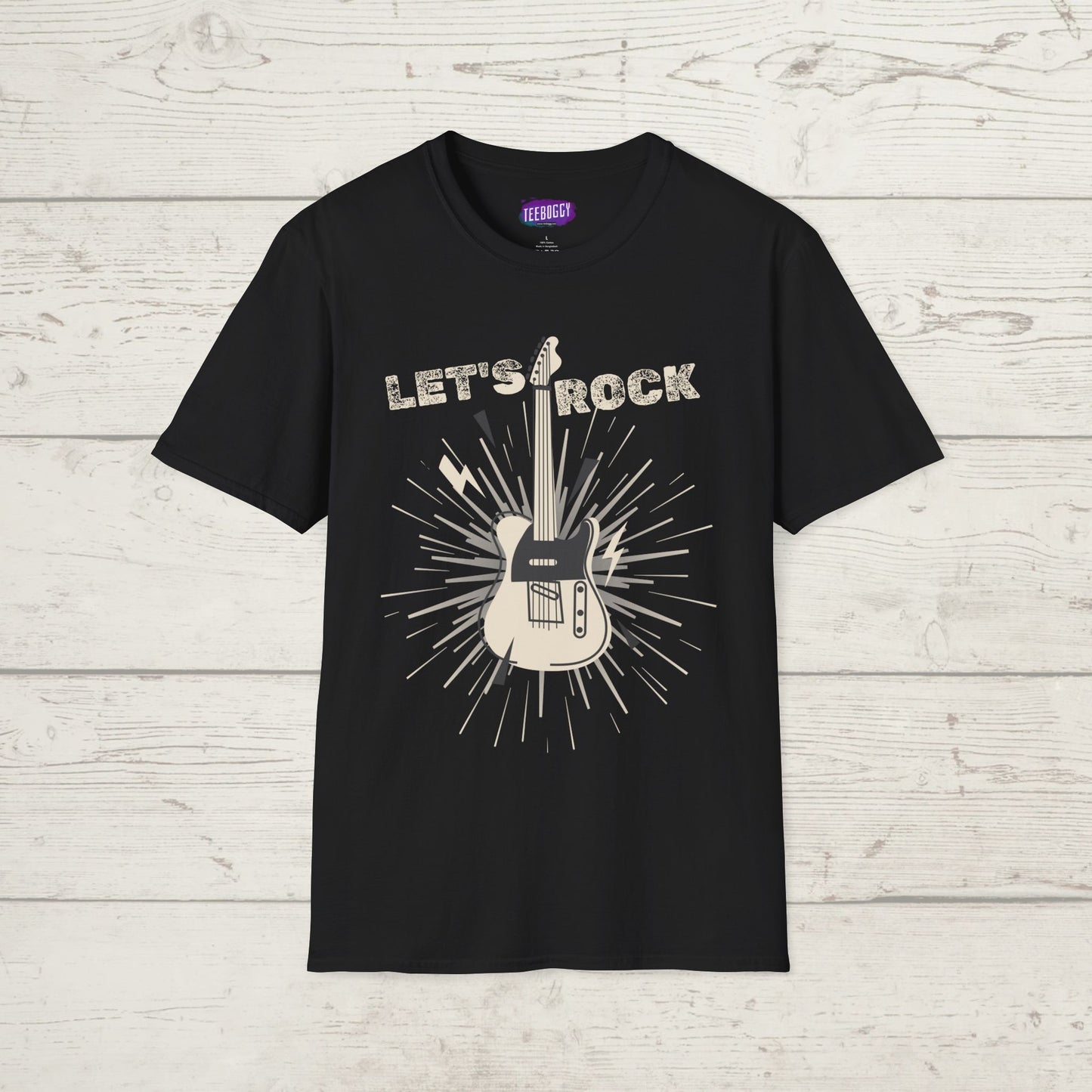 Guitarist T-Shirt Lets Rock Music Lover