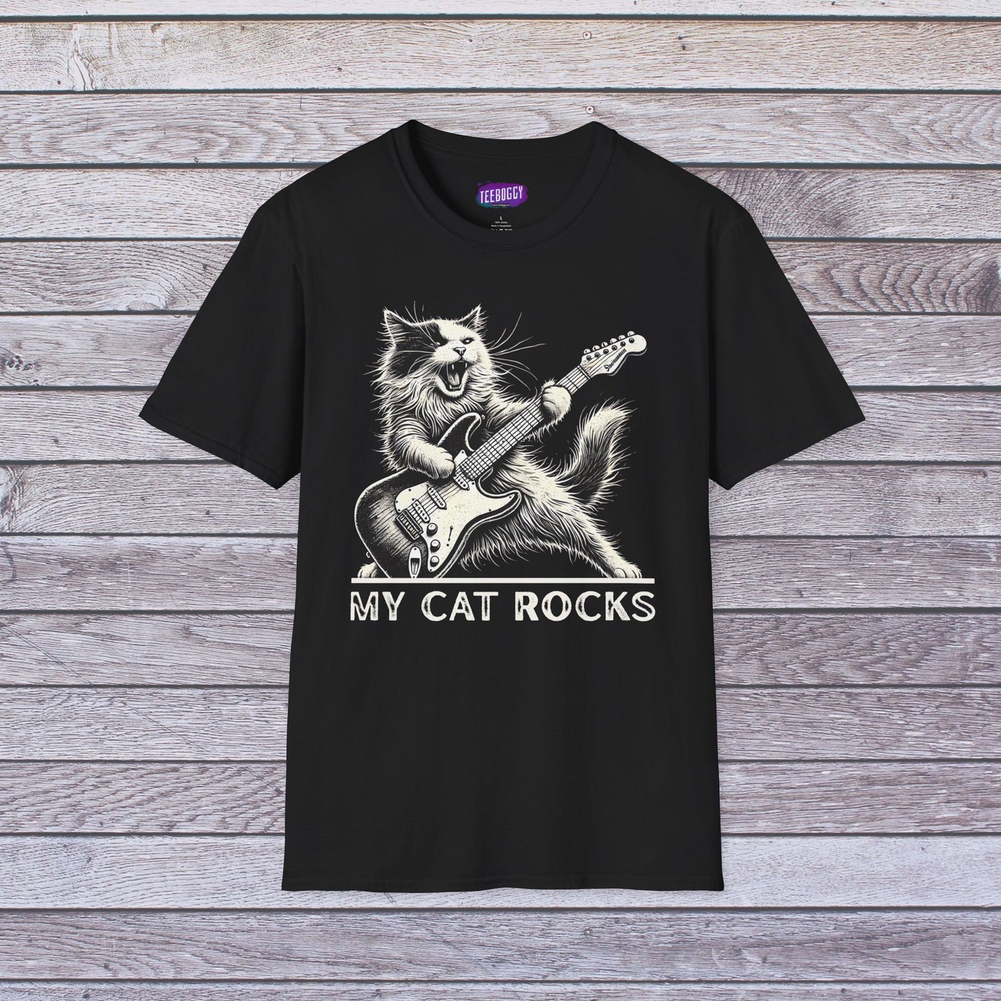 Cat Rock Unisex T-Shirt - My Cat Rocks