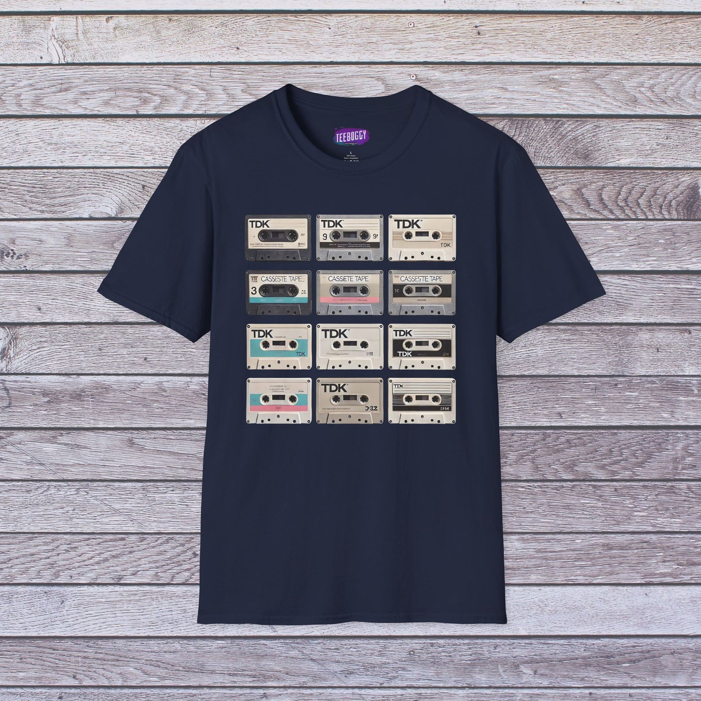 Cassette Tape T-Shirt - Retro Music Lover Nostalgia