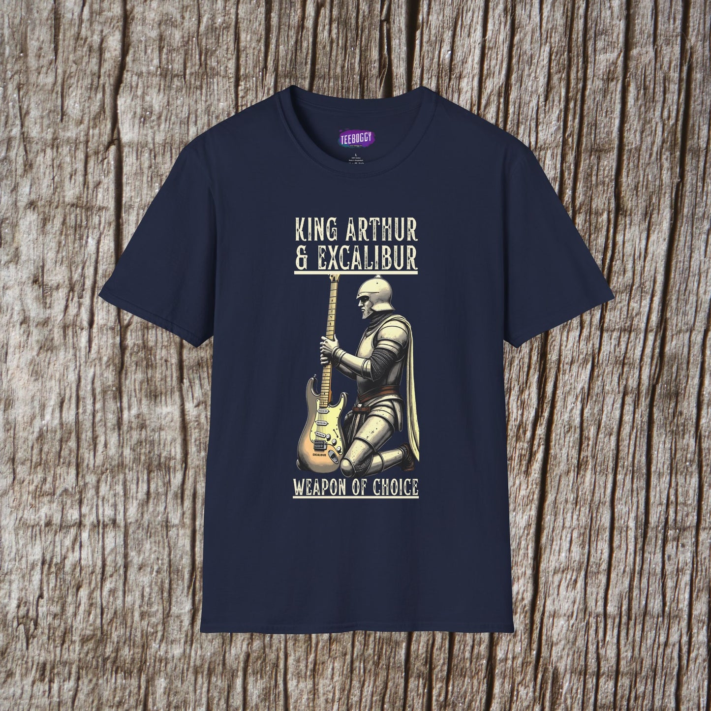 King Arthur Guitar T-Shirt