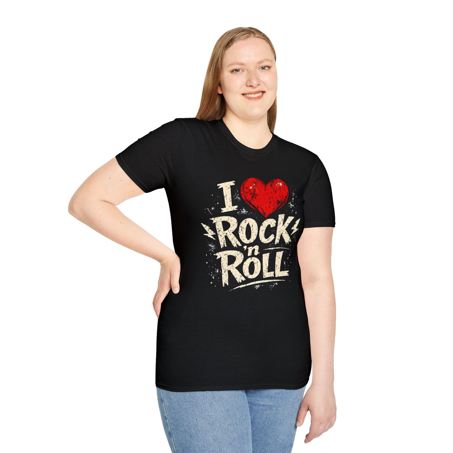 I Love Rock n Roll T-Shirt — Design for Music Lovers