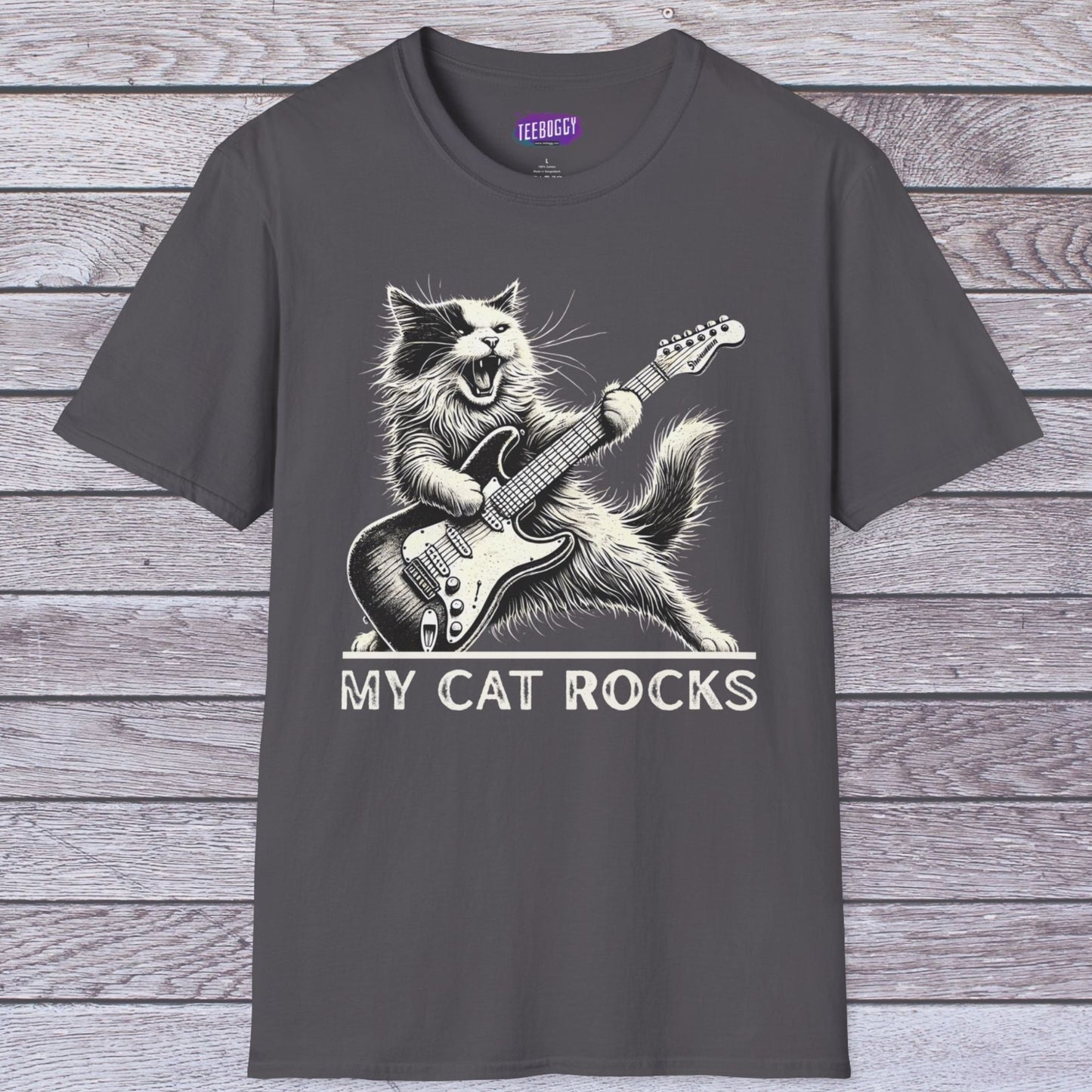 Cat Rock Unisex T-Shirt - My Cat Rocks
