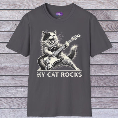 Cat Rock Unisex T-Shirt - My Cat Rocks