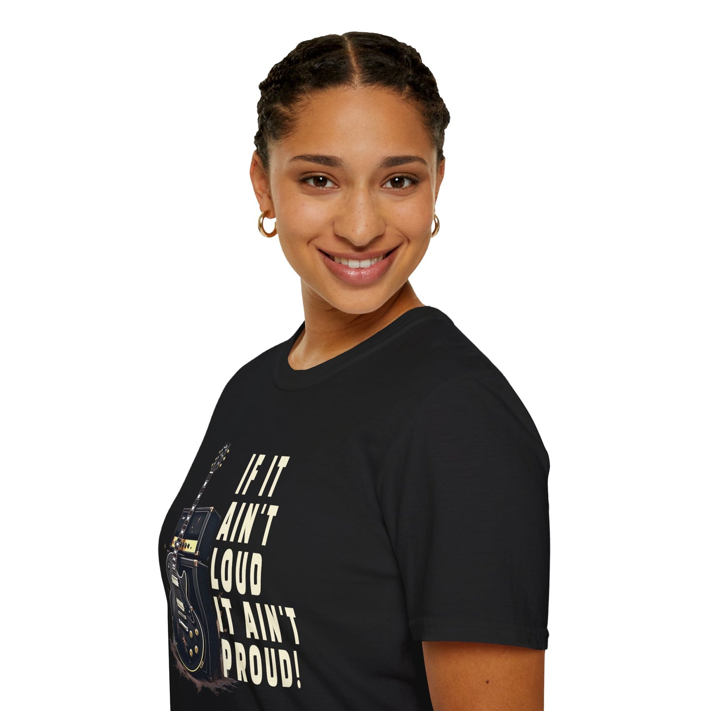 If It Ain't Loud, It Ain't Proud, Guitar T-Shirt