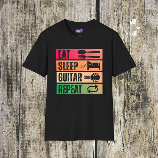 Guitarist Ideal Day Unisex T-Shirt