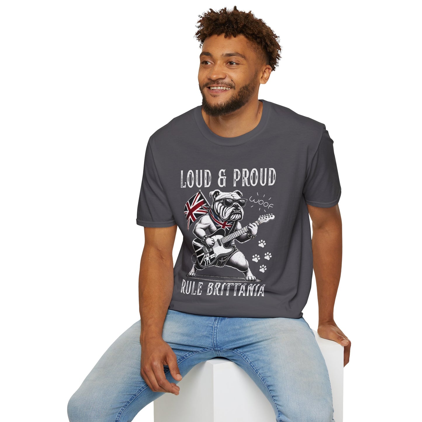 British Bulldog Guitar T-Shirt