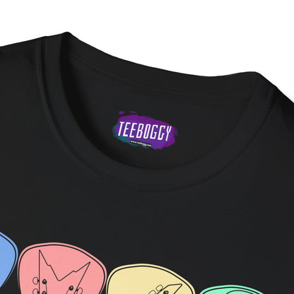 Guitar Plectrum T-Shirt - Choose Your Weapon