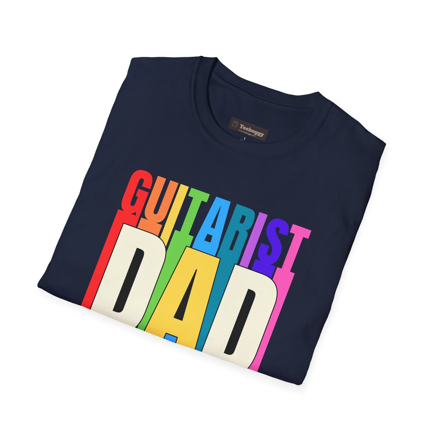 Guitar Dad T-Shirt — "Guitar Dad, Like A Regular Dad But Cooler"