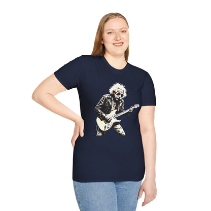 Einstein Rocker T-Shirt — Rock Guitar Genius Graphic Tee