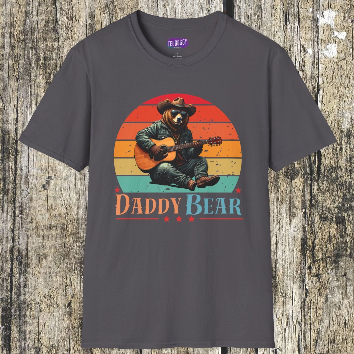 Rock n Roll Daddy Bear T-Shirt