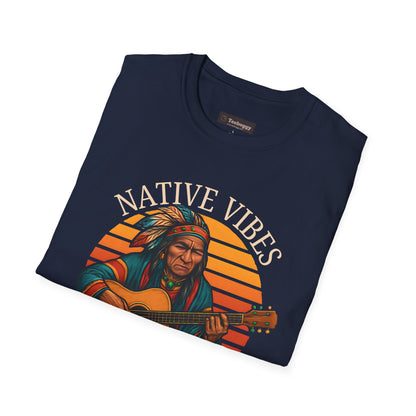 Native Vibes, Sacred Roots T-Shirt — Native American Guitar Tribute
