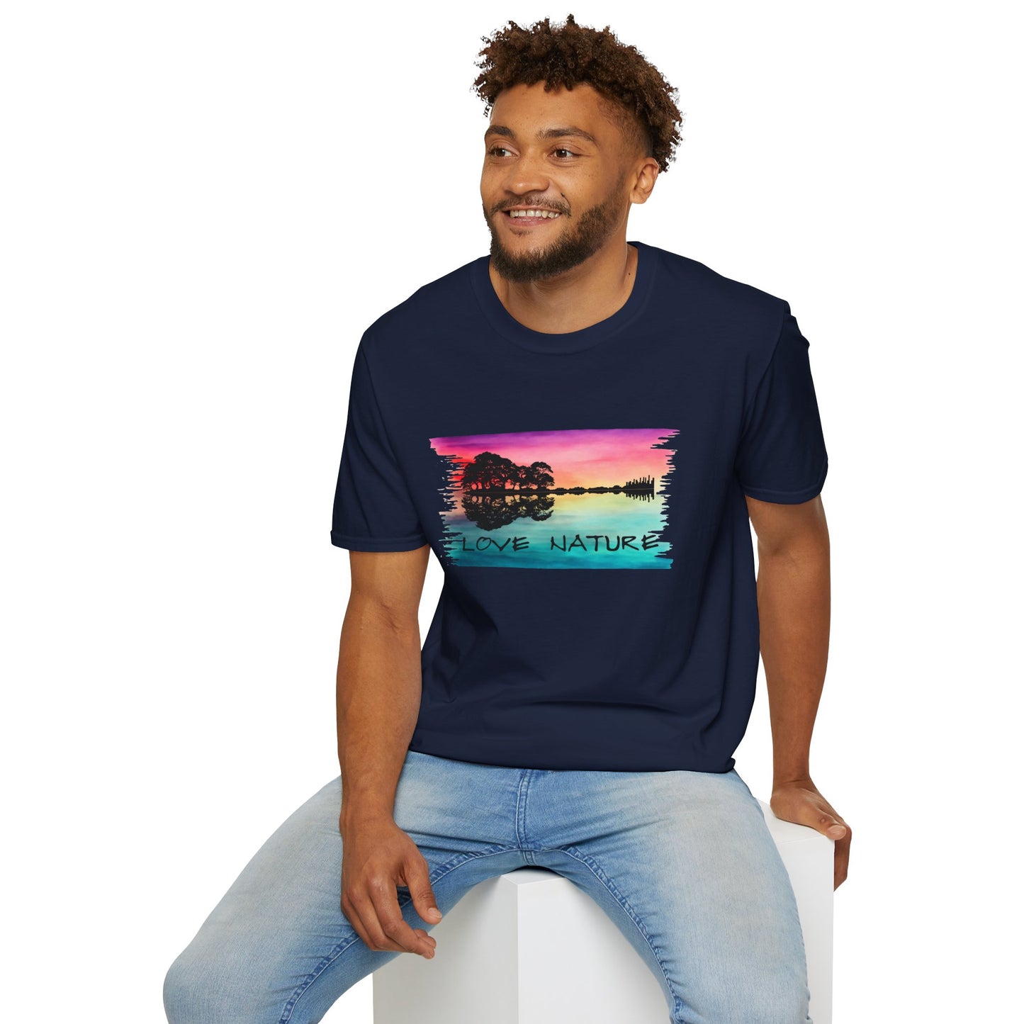 Love Nature Guitar T-Shirt